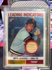 2005 Topps Pristine Tony Oliva Legends HOF TWINS BAT RELIC