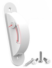 Light Switch Guard, ILIVABLE Childproof Fully Enclosed 2P White