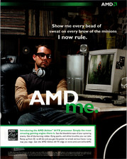 AMD Athlon 64 FX Processor Vintage Magazine Print Ad 2003 Gamer Tech