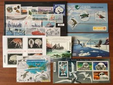 TAAF ** 2017 ANNEE COMPLETE MNH avec Carnet