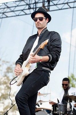 Ryan Merchant of Capital Cities perform at the 2014 Bonnaroo Music- Old Photo 2