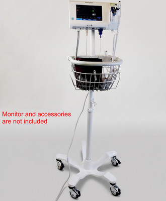 Welch Allyn Mobile Stand with Basket for Connex Spot Vital Signs Monitor 4700-60