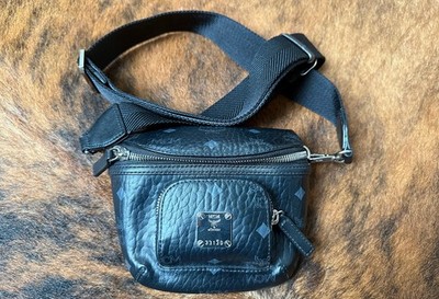 ORIGINAL MCM UMHÄNGETASCHE CROSSBODY SCHWARZ UNISEX