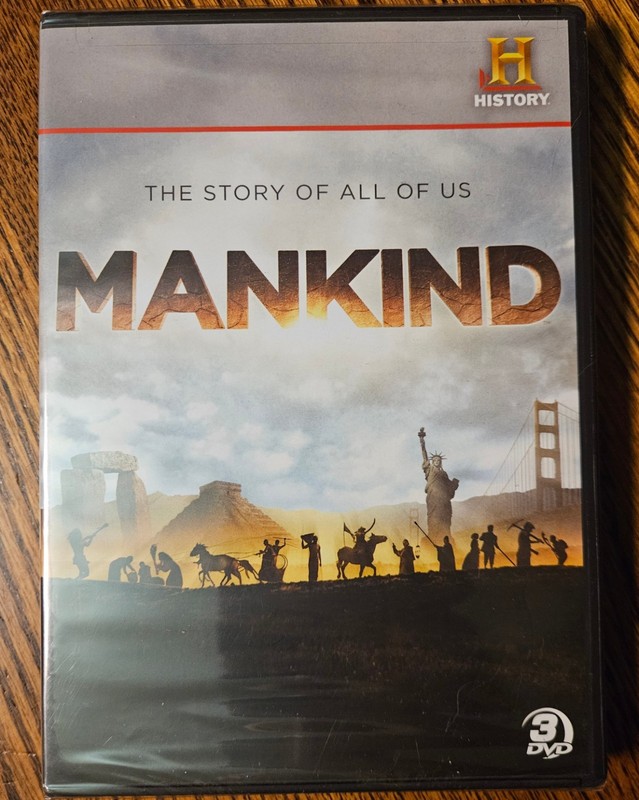 Mankind: the Story of All of Us (3-Disc DVD, 2012) New/Sealed