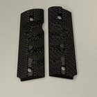 COOLHAND GRIPS G10 Textured Black/Gray Colt 1911 Full Size Grip Panels H2-T-5 — photo 4