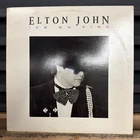 Elton John ‎– Ice On Fire Vinyl Record LP 1985 Geffen Records ‎– GHS 24077 NM