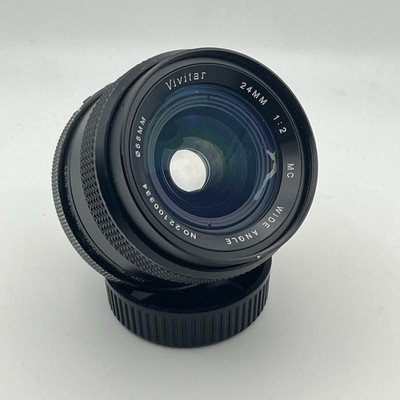 Vivitar Auto Wide-Angle 28mm 1:2 Objektiv Festbrennweite (Minolta MD) Pilz!