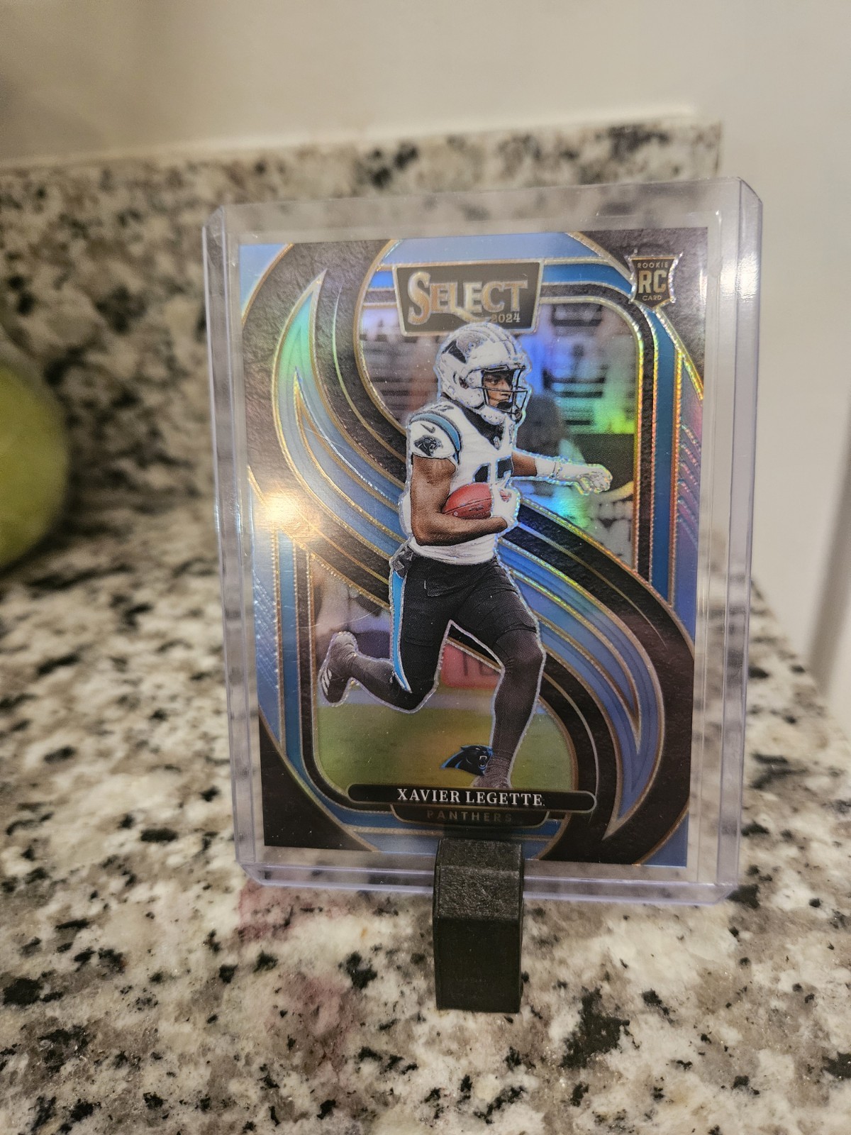 2024 Panini Select - Premier Level Xavier Legette #101 Light Blue Prizm /99 (RC)