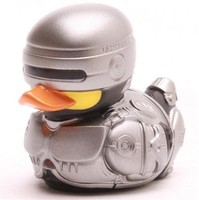 Badeente Tubbz Robocop (Mini) Quietscheente Quietscheentchen Plastikente Ente