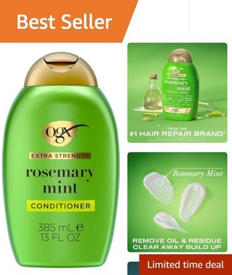 Extra Strength Rosemary Mint Conditioner 13 fl oz - Nourishing Scalp Treatment