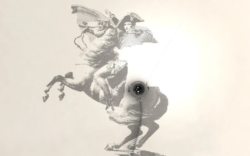 Scribit Write/Erase Wall Art Robot - Image 3 of 4