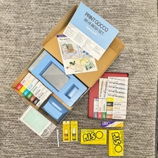 Huge Lot RISO PRINT GOCCO-Ink For Paper & Cloth-20 Bulbs-Embossing Powder-Paper!