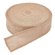 2 Inch x 26 Yards Jute Webbing Tape Chair Seat Natural Burlap Upholstery