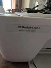 HP Deskjet 2652 All-in-One Printer White