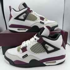 Nike Air Jordan 4 Retro PSG Paris Saint Germain Bordeaux taglia 9,5 CT5624-100