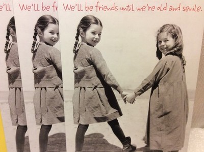 RSVP FRIEND BIRTHDAY GREETING CARDS New w/Envelopes LOT 3 ''friends until we're''