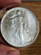 1986 1oz American Silver Eagle 1oz Bullion Coin FIRST YEAR OF ISSUE VERY RARE(1)