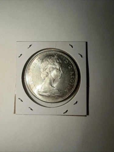 1867-1967 80% Silver Canadian Canada Silver Dollar Goose