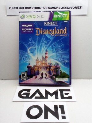 Kinect Disneyland Adventures (Xbox 360, 2011) New Factory Sealed - Free Ship