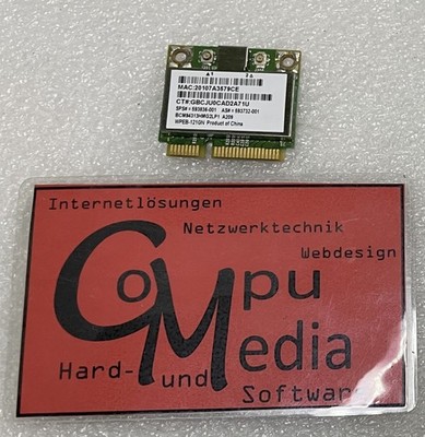 HP ProBook 6460b 6550B Wireless WiFi Karte - 593836-001 -Broadcom