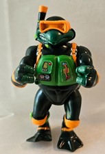 VINTAGE TMNT 1992  Navy Seal Mike Scuba TMNT Figure