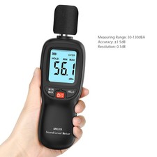 Handheld 30-130dB Digital Sound Pressure Level Meter Noise Tester Measure P2Q8