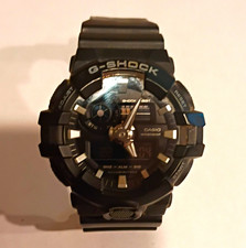 Casio G-SHOCK Quartz Shock-Resist Analog/Digital Black Resin Strap 200m