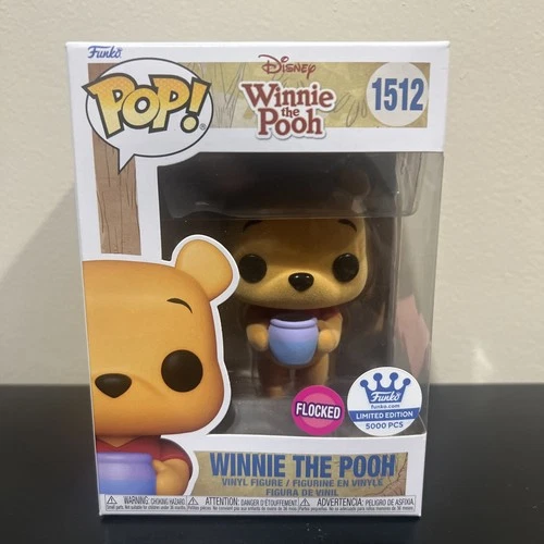 Funko Pop! Winnie the Pooh Flocked #1512. Disney. 5000 Pcs LE. 2024. Protector