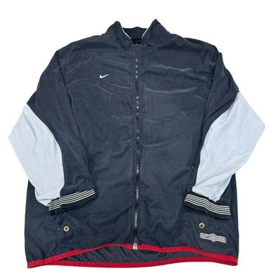 Nike Herren Battleground Jacke Blau Vintage Y2K XL