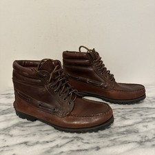 Men 10.0US Timberland Shoes  7Eye Leather Lac...