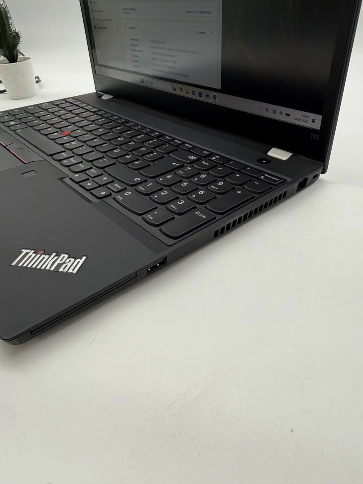 Lenovo ThinkPad T15 G1 · i7-10510U · 16GB · 256GB, Foto 4 von 5