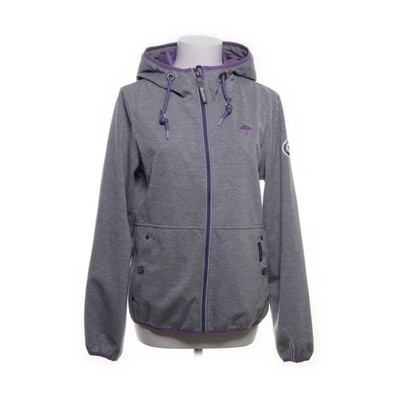 Schmuddelwedda, Kapuzenpullover, Größe: L, Grau/Lila, Damen #5oM