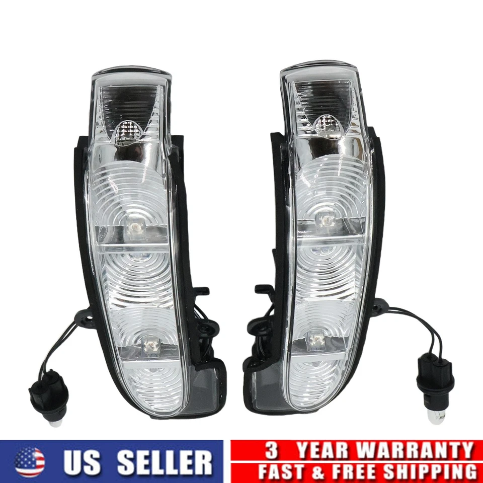2038201421 For Mercedes 2000-2018 E/G Class Left+Right Mirror Turn Signal Light - Изображение 2 из 4