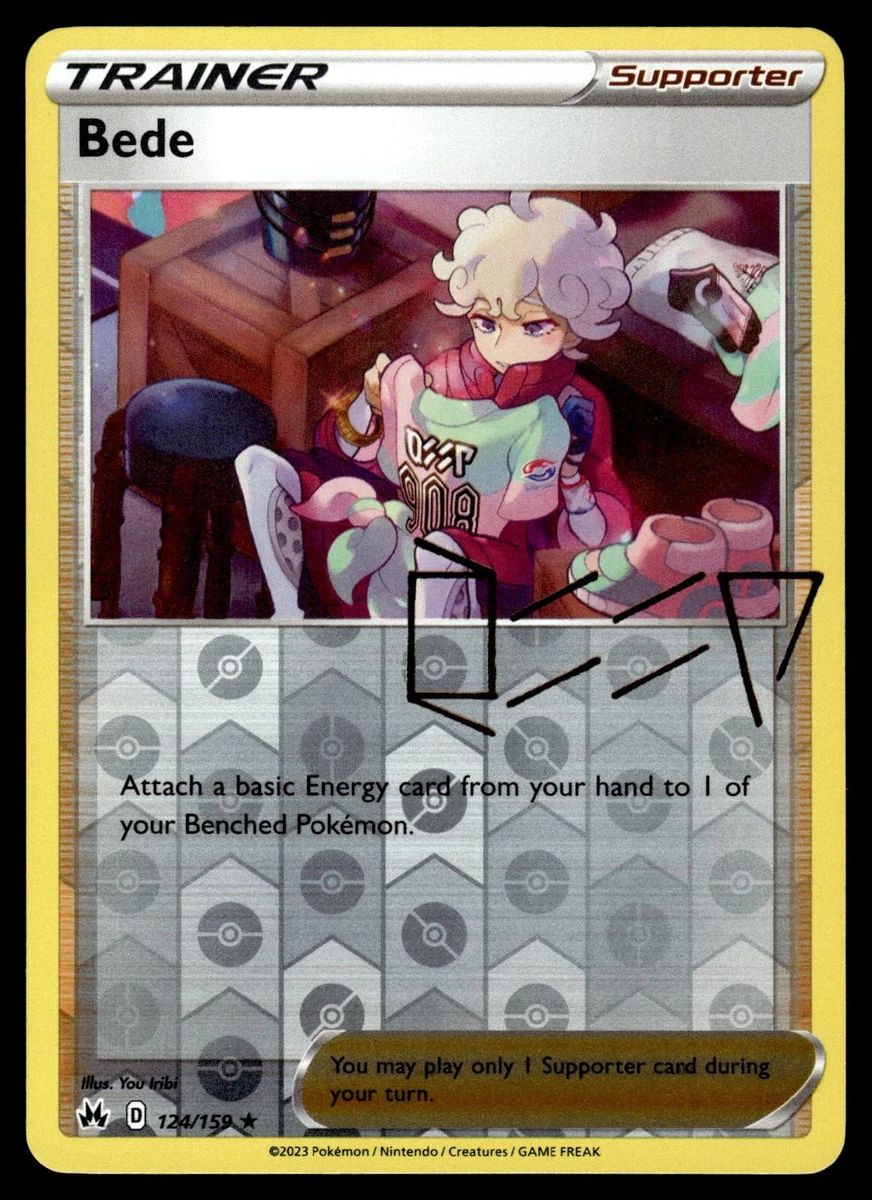 bede pokemon card price - Crown Zenith Mini Tin - - Sealed : Buy Online at Best in KSA Evolves from null Rules Attach a basic Energy card from your hand to 1 of your Benched Pokmon Bede (Secret) - SWSH01: Sword
