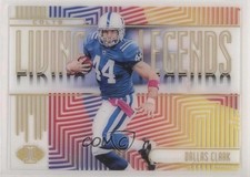 2019 Panini Illusions Living Legends Gold 296/399 Dallas Clark #LL-DC 0c2