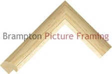 31mm Wide Natural Reverse Wood Picture Frame Moulding