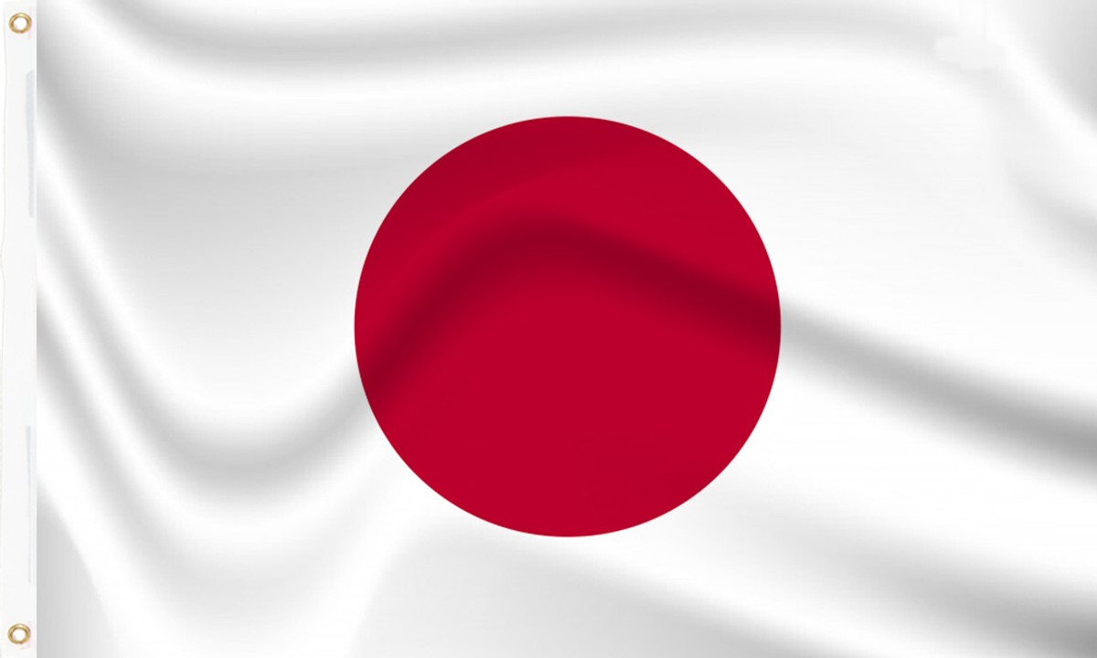 Japan FLAG - Japanese World Cup RUGBY 3x2' 5x3' 8x5' Handwaver UK