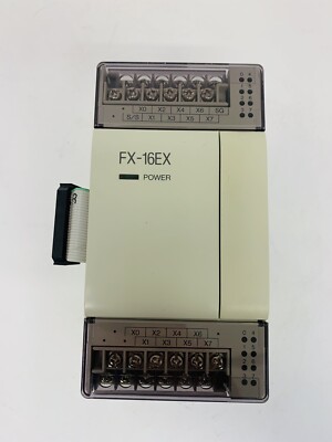 Mitsubishi Melsec Model FX-16EX-ES/UL Input Block **CLEAN**SHIPS from USA**