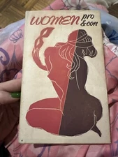 Women Pro & Con, Illustrated by Jeff Hill, 1958 1st First Ed Peter Pauper Press