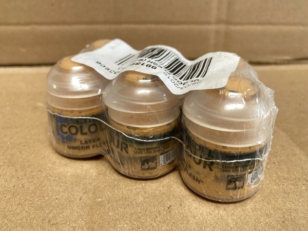 Citadel Colour Layer - Ungor Flesh 6 X 12Ml/ 16,99€ (100Ml/ 23,59€) (Ur)-image