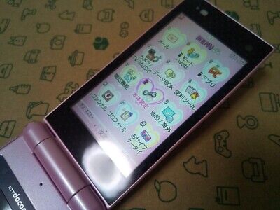 docomo STYLE series Fujitsu F-06D Girls' Happy Pink Girls Body only Flip  Phone