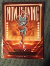 2023-24 NBA HOOPS BASKETBALL NOW PLAYING 16 BRANDON MILLER HORNETS ROOKIE