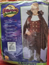 Children's Vampire Halloween Costume Size 8-10 Years