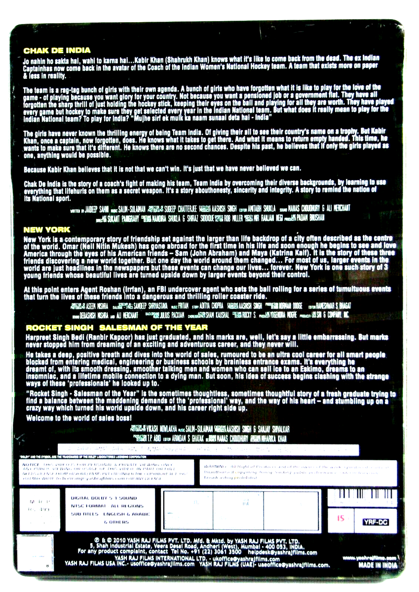 Bollywood Rocket Singh Full Movie Online Hockey Chak De India