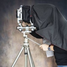 Ultra-Light Double-Sided Dark Cloth Focusing Hood For 4X5 Large Format 100*100cm