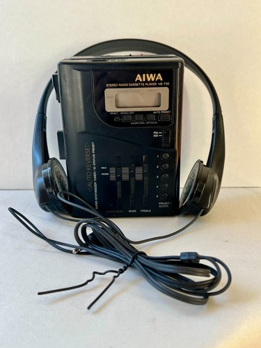 AIWA HS-T06 / FM-AM Stereo Radio Cassette Player - Photo, audio & vidéo