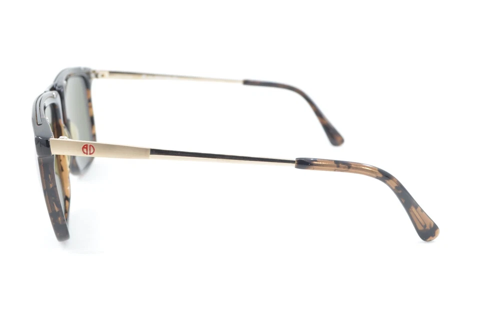 Nuevas gafas de sol auténticas Alain Delon 916 7 años 80 vintage de plástico tortuga oscuro nuevas de stock Foto 4 de 4