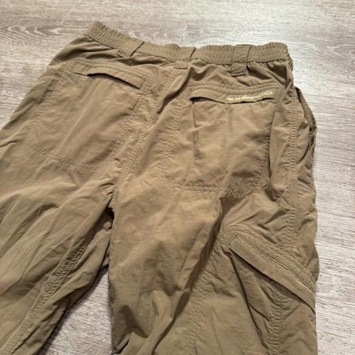 ExOfficio Hose Herren klein beige Cargo Wandern Nylon schnelltrocknend Outdoor 30x31 - Bild 6 von 12