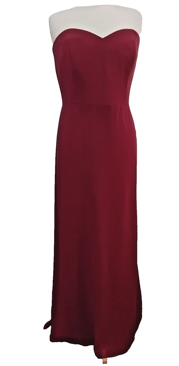 Claret Bridesmaid Dress in Women's Dresses for sale | eBay UK