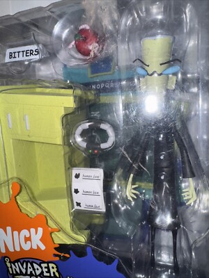 Palisades Nick Ms Bitters “Invader Zim” Series 1 Action Figure